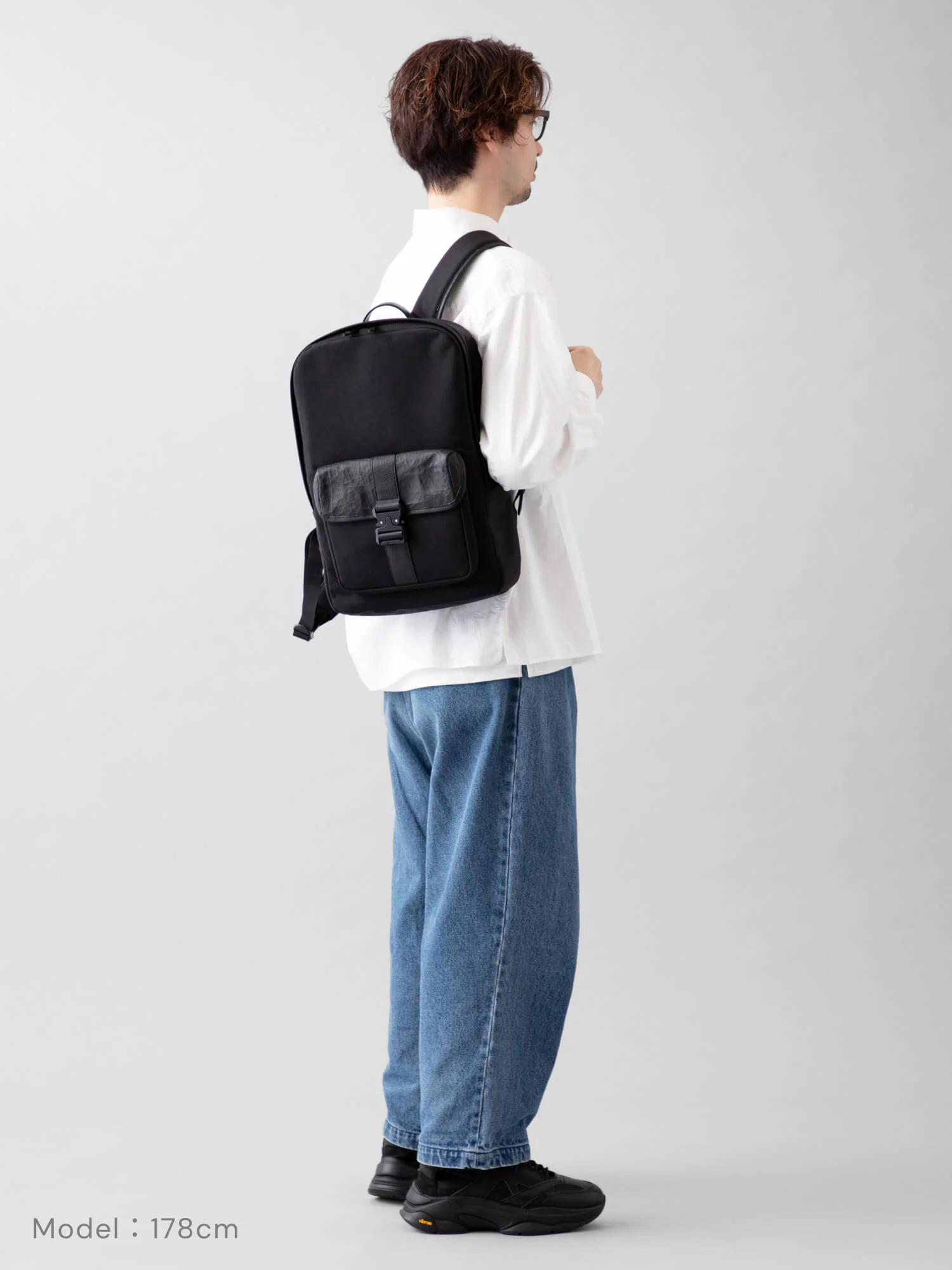 NYLON×LEATHER BACKPACK SL 016 - Image 3