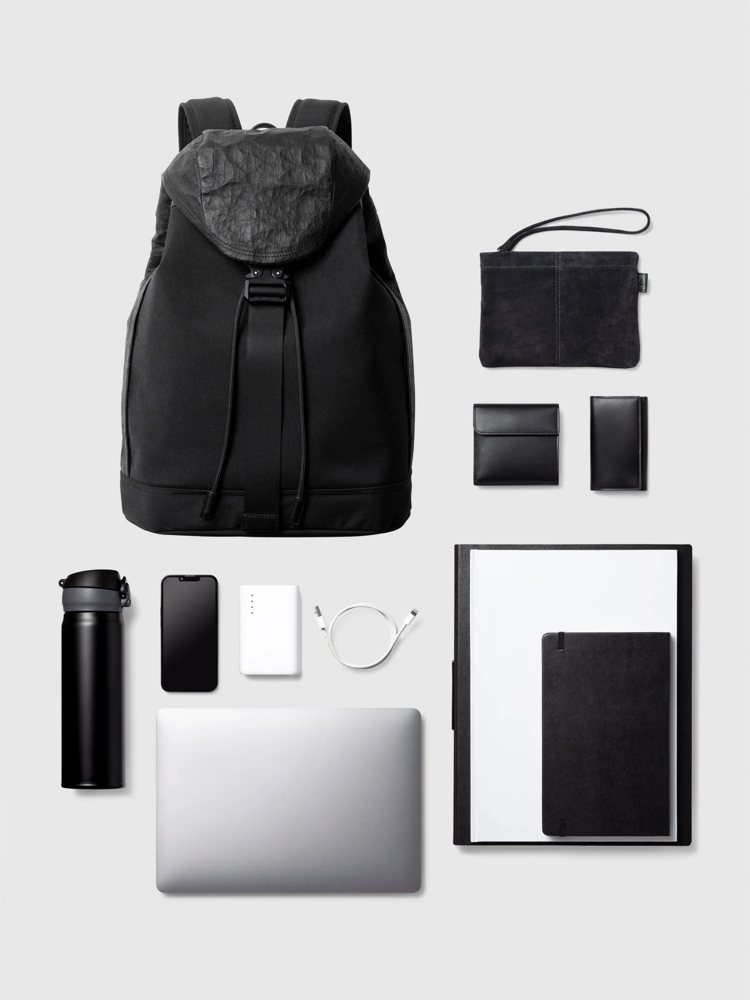 【新発売】NYLON×LEATHER BACKPACK SF M 010 - Image 11