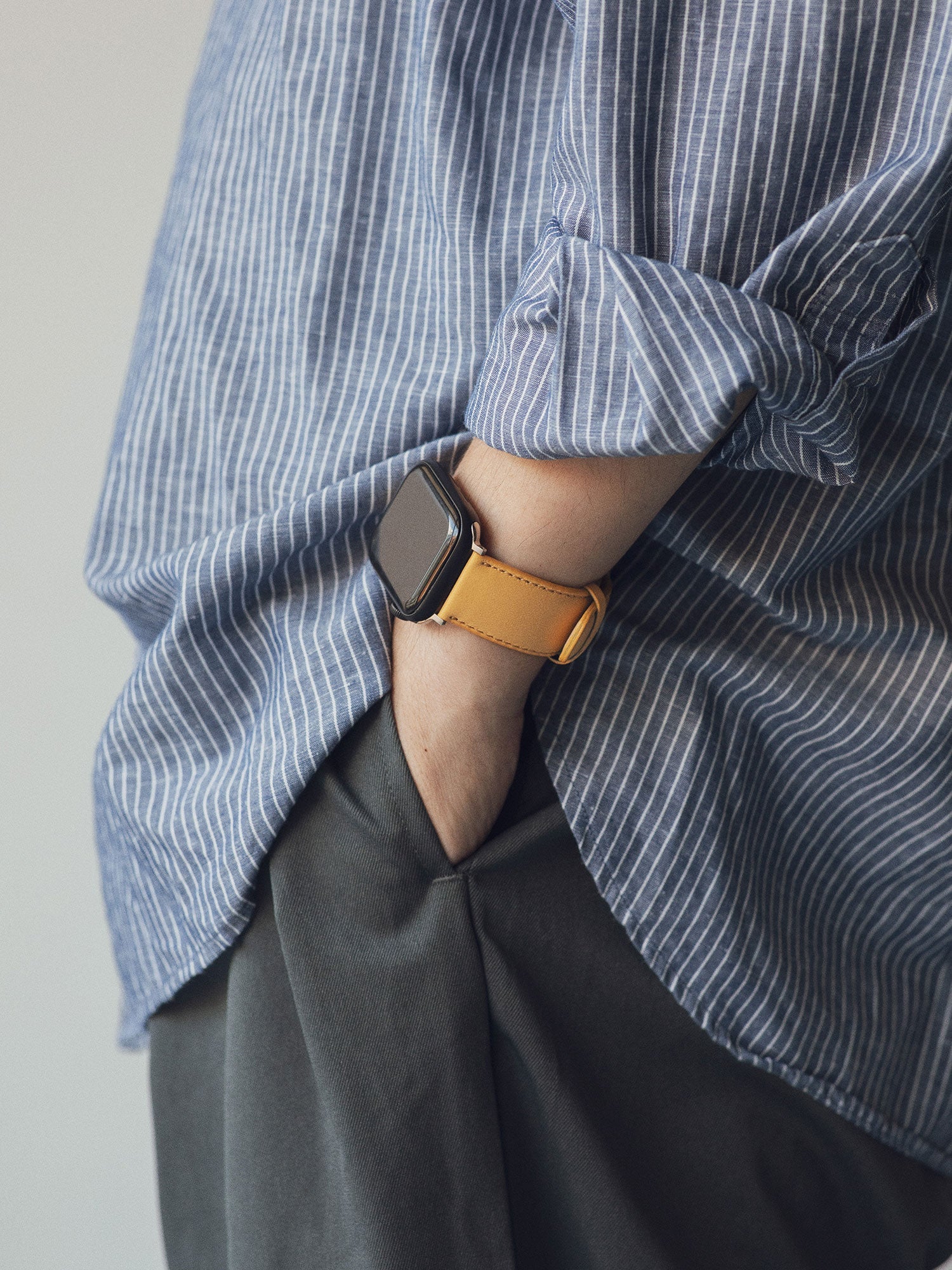 レザーウォッチバンド Apple Watch用 (スムースラムスキン) - Image 10
