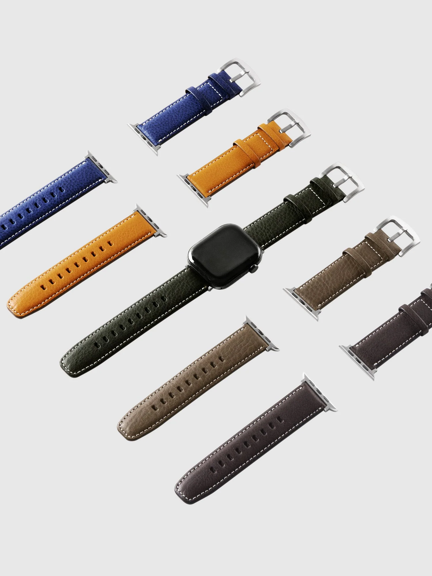 【数量限定型】レザーウォッチバンド Apple Watch用 (バケッタミリングレザー) - Image 15