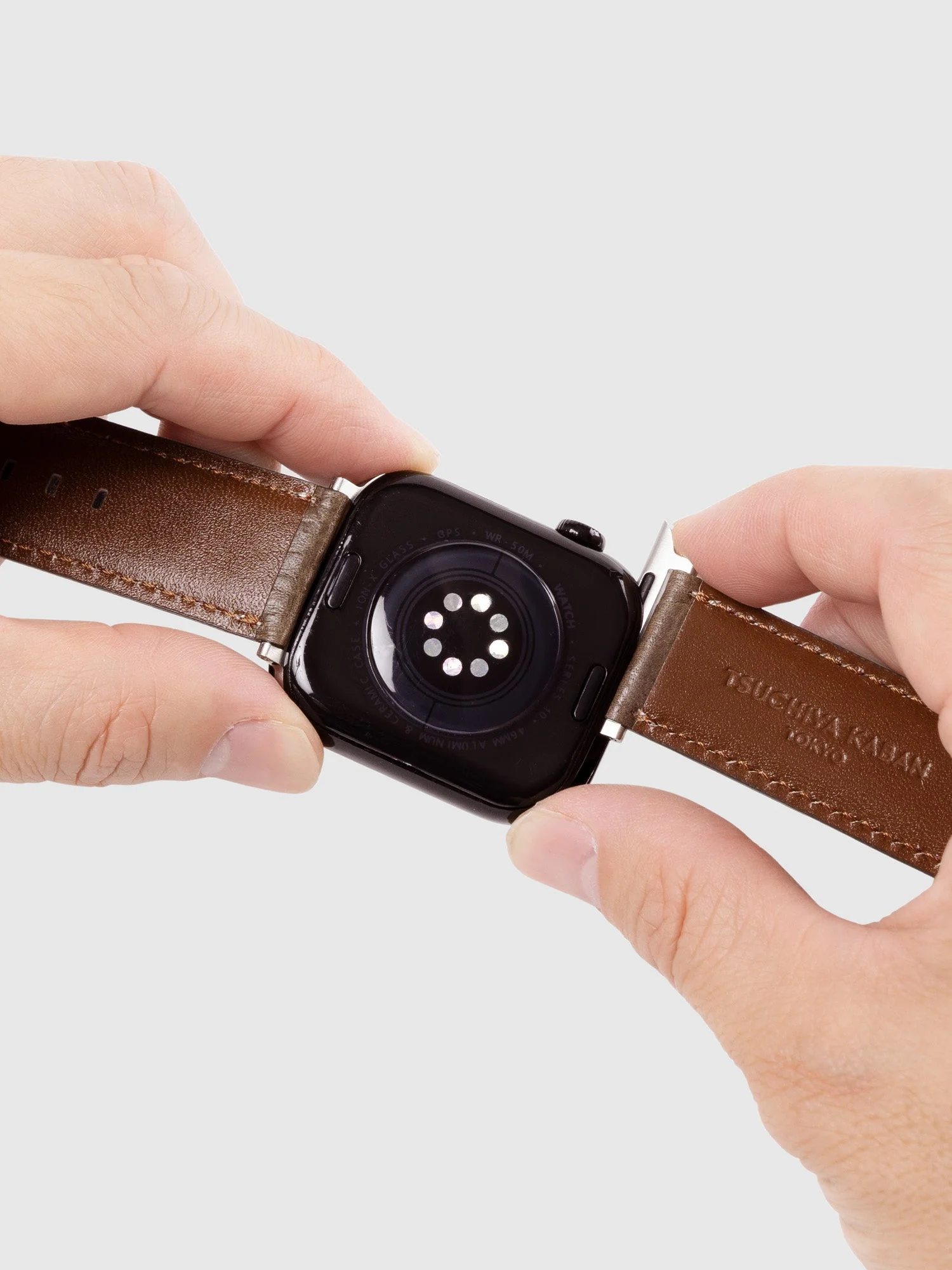 【数量限定型】レザーウォッチバンド Apple Watch用 (バケッタミリングレザー) - Image 16