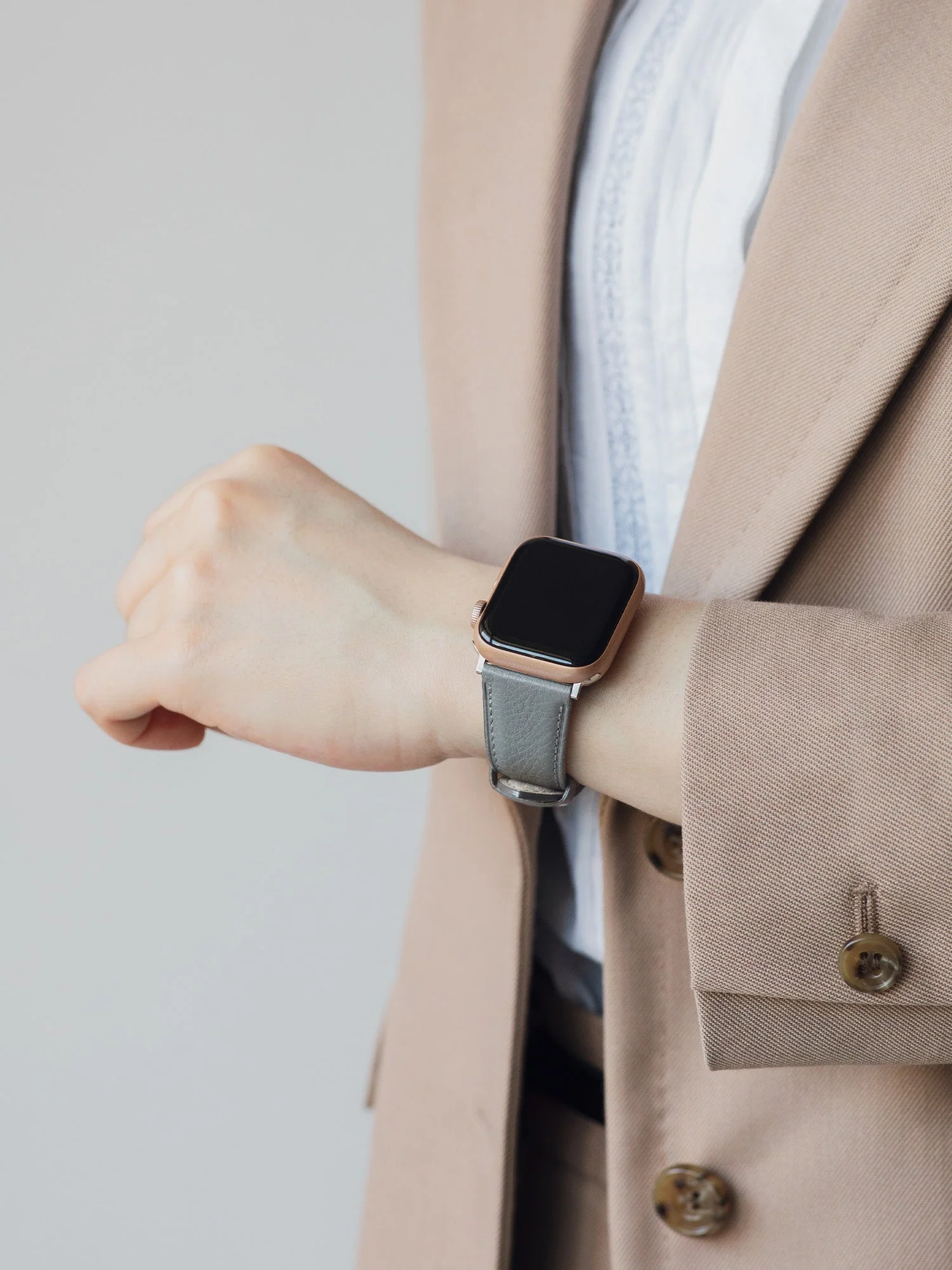 【数量限定色】レザーウォッチバンド Apple Watch用(ミディアムグレインレザー) - Image 14