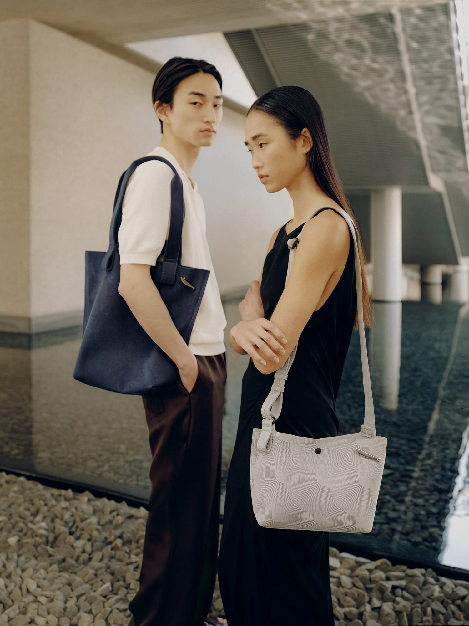 【新発売】ジャパンモチーフ Nami ウォッシャブルサコッシュ - Image 6