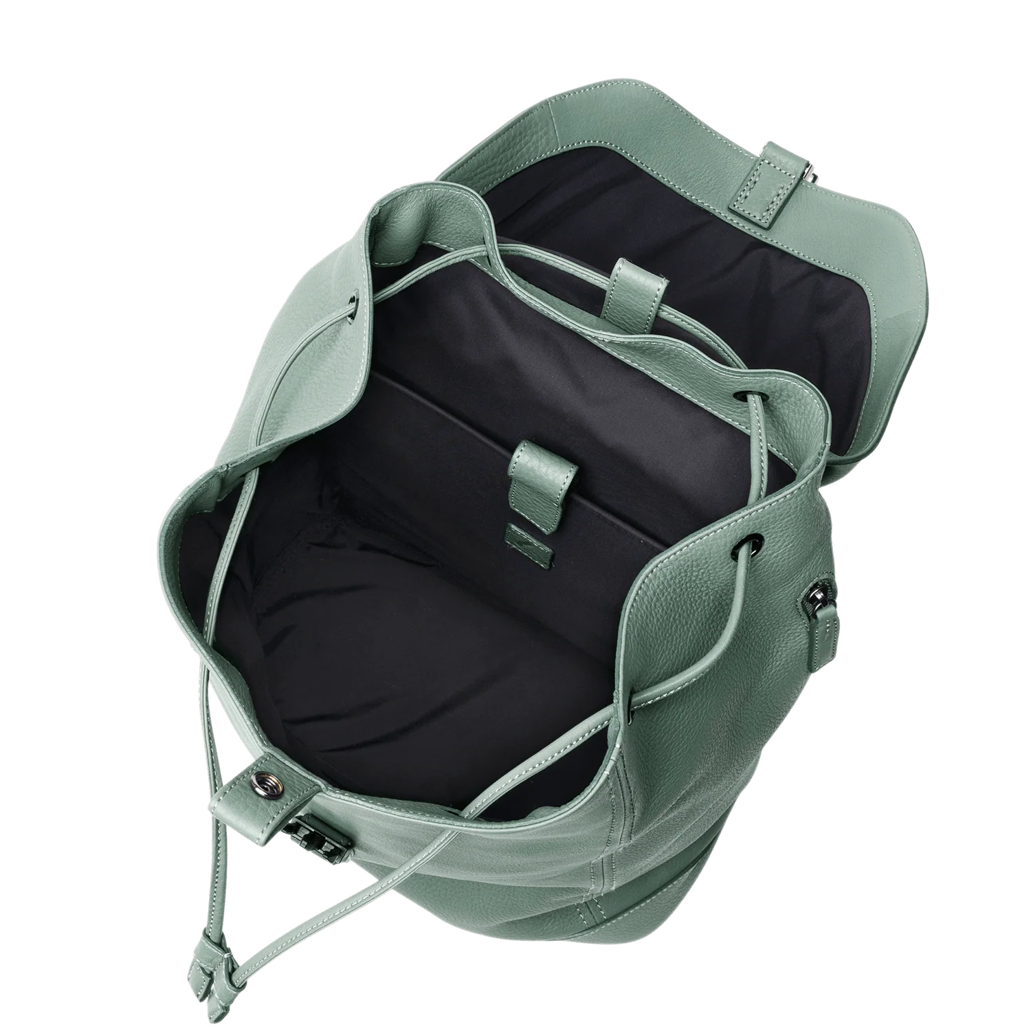 【数量限定色】トーンオイルヌメ フラップバックパック - Image 5
