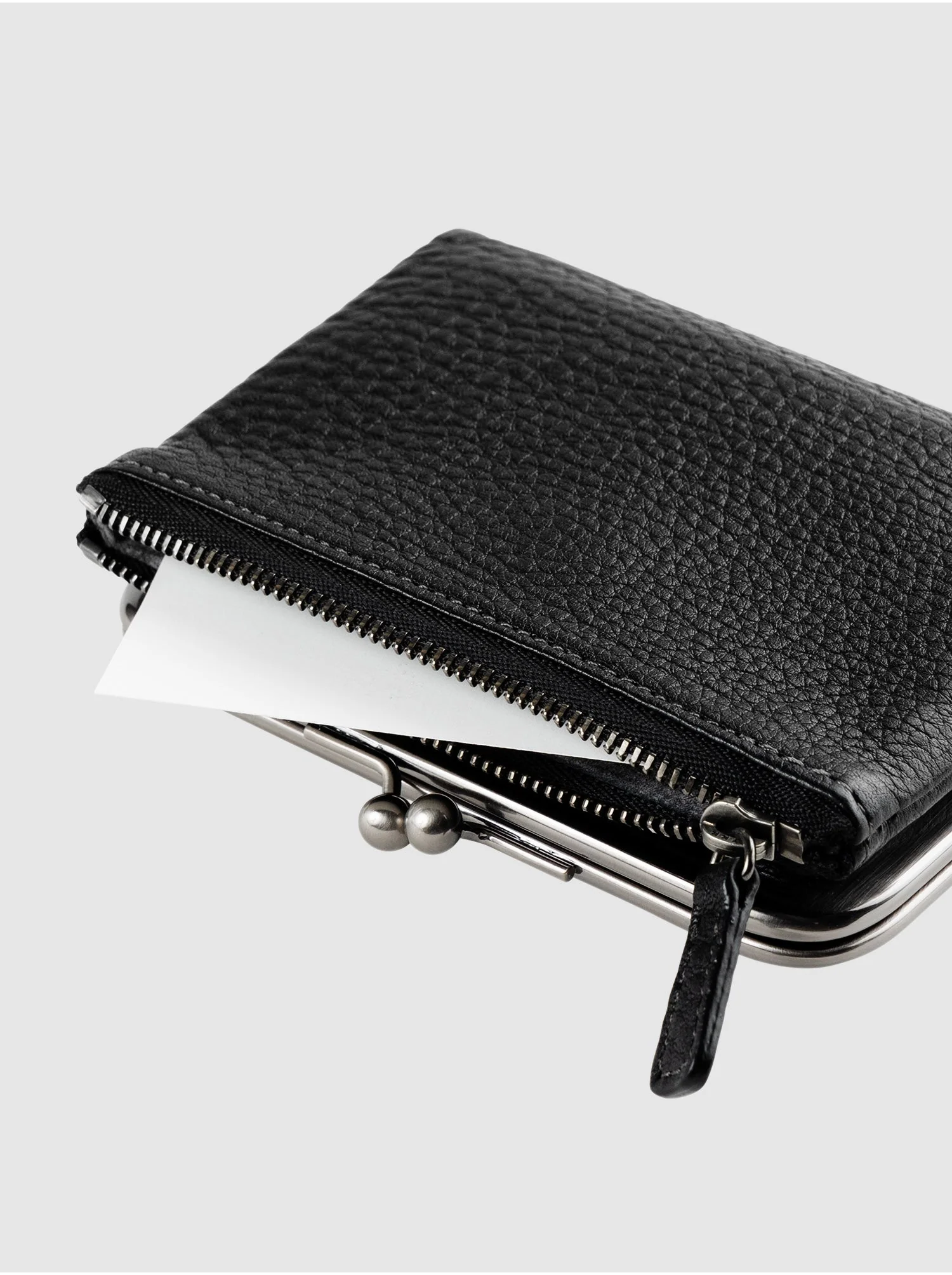 【数量限定色】トーンオイルヌメ がま口ポケット財布 - Image 11