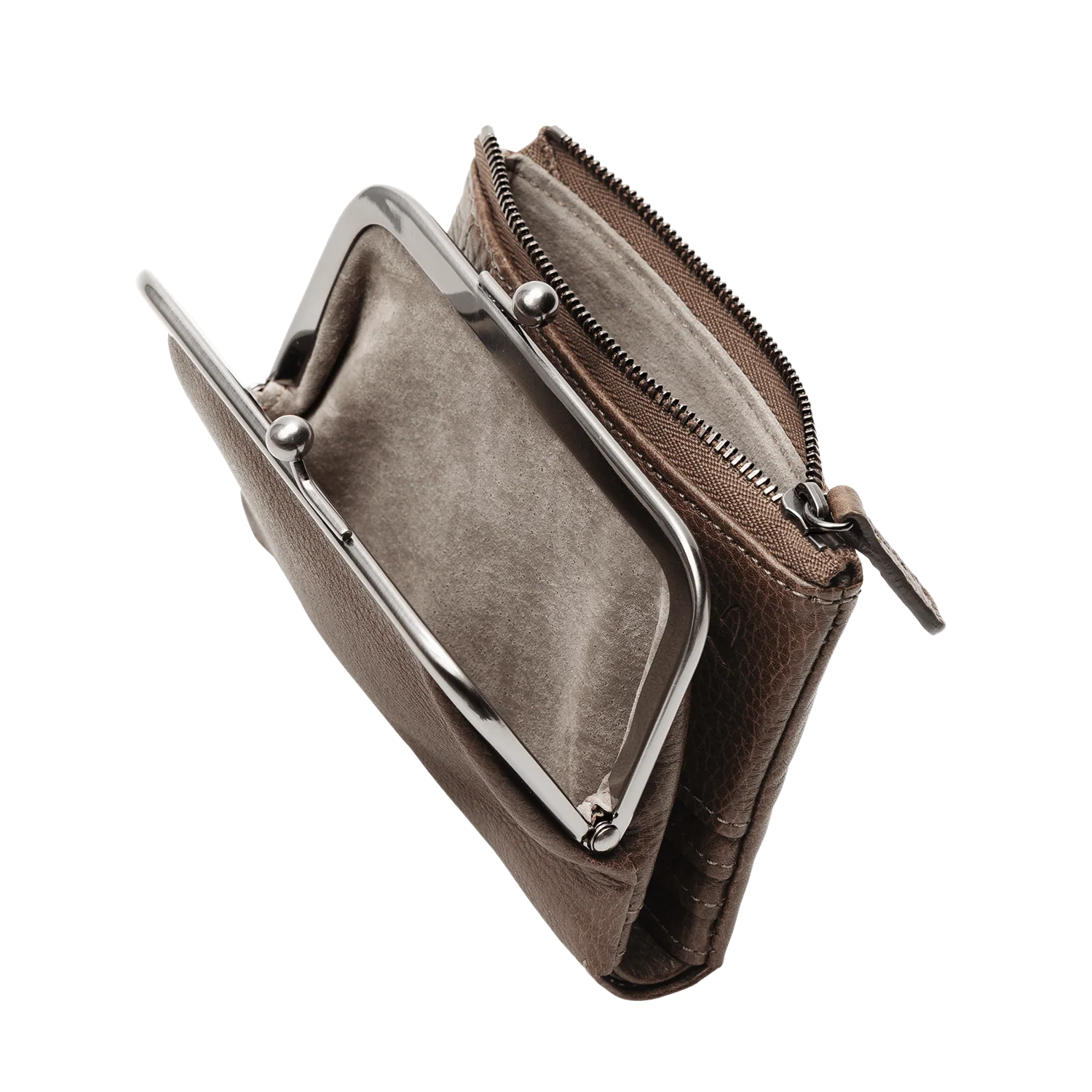 【数量限定色】トーンオイルヌメ がま口ポケット財布 - Image 4